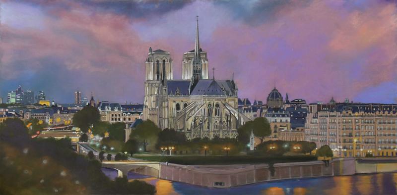 ESC_3556 paris nd.JPG - Pastel   format /size 90x45